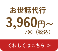 お世話代行3,960円(税込)