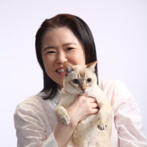 ペットシッター士の資格を持つ犬、猫担当のWakabayashi Yaeさん